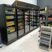 فریزر مشکی ایستاده