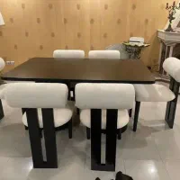 تولیدی ناهار خوری / غذاخوری / میز / صندلی / اقساطی|میز و صندلی غذاخوری|مشکیندشت, |دیوار