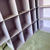 قفسه ام دی اف ۲ عدد در حد قیمت توافقی|کتابخانه، شلف، قفسه‌های دیواری|قم, عمار یاسر|دیوار