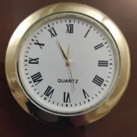 ساعت توکار سایز 3/2سانت فطر پشت 4/6 سانت قطر بیرون