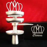 سرقلیان آلومینیوم crown زغال پایین کارتن دار