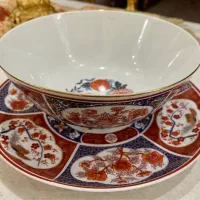 کاسه وبشقاب انتیک ژاپنی