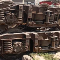 بوژی و قطعات واگن قطار
