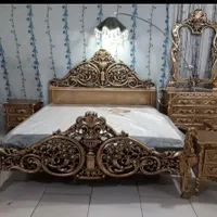سرویس چوب...تخت بوفه اینه کنسول ساعت