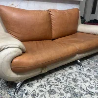 مبل چرم هفت نفره