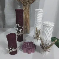 انواع شمع های دست ساز|صنایع دستی و سایر لوازم تزئینی|کازرون, |دیوار