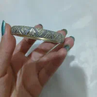 النگو نقره 925 مشابه طلا