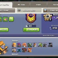 اکانت بازی کلش آف کلنز تان ۱۷|کنسول، بازی ویدئویی و آنلاین|تهران, مهران|دیوار