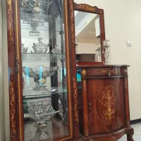 کنسول ، آینه و ویترین طرح سنتی