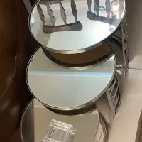 مبل چرم و میز جلو مبلی و عسلی|مبلمان خانگی و میز عسلی|چمستان, |دیوار
