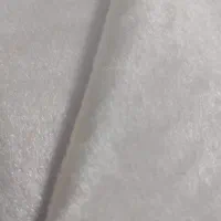 پارچه پرزدار سفید پلیستر همباف