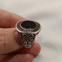 انگشتر نقره عقیق ۸ تا ۱۰ گرم..