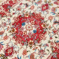 فرش ماشینی ابریشم مصنوعی برجسته سه متر و نیم