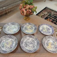 ملامین قلم آبی آنتیک