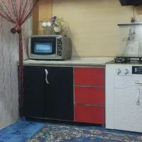 کابینت فلزی درب MDF