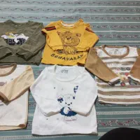 تعدادی لباس تا دو سال همه با هم