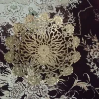 جا میوه‌ای برنجی نو بدون هیچ خط وخشی