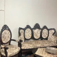 مبل سلطنتی چوب راش  ۹ نفره