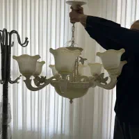 دو عدد لوستر|لوستر و چراغ آویز|مشهد, آزادشهر|دیوار
