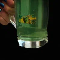 شربت نعنا وزعفران وفالوده کرمانی اعلا خوشمزه