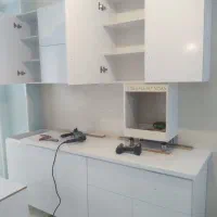 نصاب کابینت نو دست دوم کمد دیواری و سقف کاذب پارکت|خدمات پیشه و مهارت|مشکین‌دشت, |دیوار