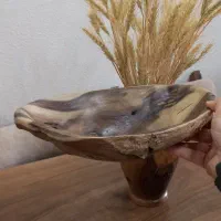 کاسه روستیک دست تراش|صنایع دستی و سایر لوازم تزئینی|اصفهان, شهرک کاوه|دیوار