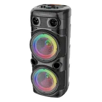 اسپیکر مولتی مدیا  ۸۰ سانتی  بیس دار میکروفن بیسیم