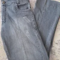 شلوار دخترانه به همراه یک عدد ژیله جین|لباس|خرم‌آباد, |دیوار