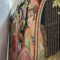 تابلو فرش دستبافت تبریز|تابلو فرش|آفتاب, |دیوار