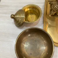 سرویس سماور برنجی|صنایع دستی و سایر لوازم تزئینی|تهران, شهرک استقلال|دیوار