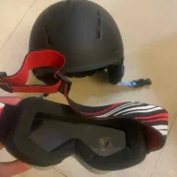 کلاه و عینک و لباس اسکی مناسب ۷ تا ۱۰ سال|ورزش‌های زمستانی|تهران, جردن|دیوار