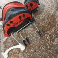 روروئک کالسکه نی نی ناز میزغذا  درحدنو