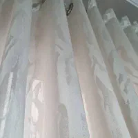 پرده حریر ساتن طرح پتینه ترک پانچ نونو|پرده، رانر، رومیزی|لاهیجان, کوی آزادگان|دیوار