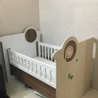 تخت کودک وکیوم مدل کفشدوزک با کیفیت عالی +تشک