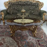 مبل سلطنتی ۹نفره  تمام چوب راش قیمت پیشنهادی
