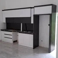 نصب کابینت های ام دی اف مدرن