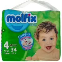 پوشک مولفیکس سایز ۴ و ۵