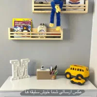 شلف های چوبی مینیمال جذاب برای خوش سلیقه ها|کتابخانه، شلف، قفسه‌های دیواری|رشت, رشتیان|دیوار