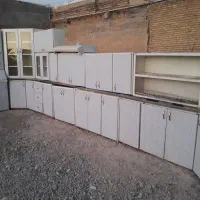 ۱۴ متر کابینت کامل فلزی در حد نو