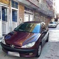 پژو ۲۰۶ تیپ 5مدل ۹۳ بدون آفتاب سوختگی
