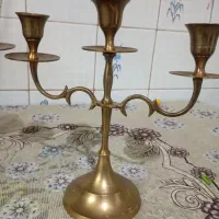 یک جفت شمعدان جنس برنج هندی اصل.|کلکسیون اشیاء عتیقه|اصفهان, لنبان|دیوار