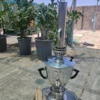 سماور ذغالی برنجی