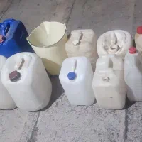 گالن بنزین آب نفت