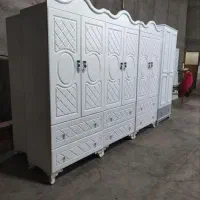 ارتفاع 190سانتی عرض 80/کمد دودرب /آکبند /|جاکفشی، کمد، دراور|ارومیه, |دیوار