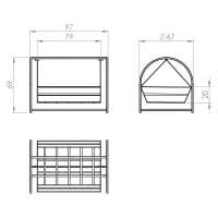 گهواره فلزی اوریناگ (مدل۱)|اسباب و اثاث بچه|تهران, شیخ هادی|دیوار