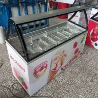 تاپینگ بستنی فریزر صندوقی مدل هایسنس کد۶۶۶|فروشگاه و مغازه|امامزاده عبدالله, |دیوار