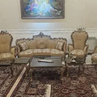 مبل سلطنتی ۹نفره با میز ناهار خوری
