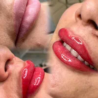 مدل میکروبلیدینگ.شیدینگ لب.بن مژه و خط چشم