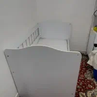 تخت کودک تخت کنار مادر|تخت و صندلی بچه|هشتگرد, شهرک راه آهن|دیوار