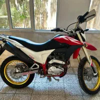 XR249 موتور تریل قرمز|موتورسیکلت|تهران, دولتآباد|دیوار
